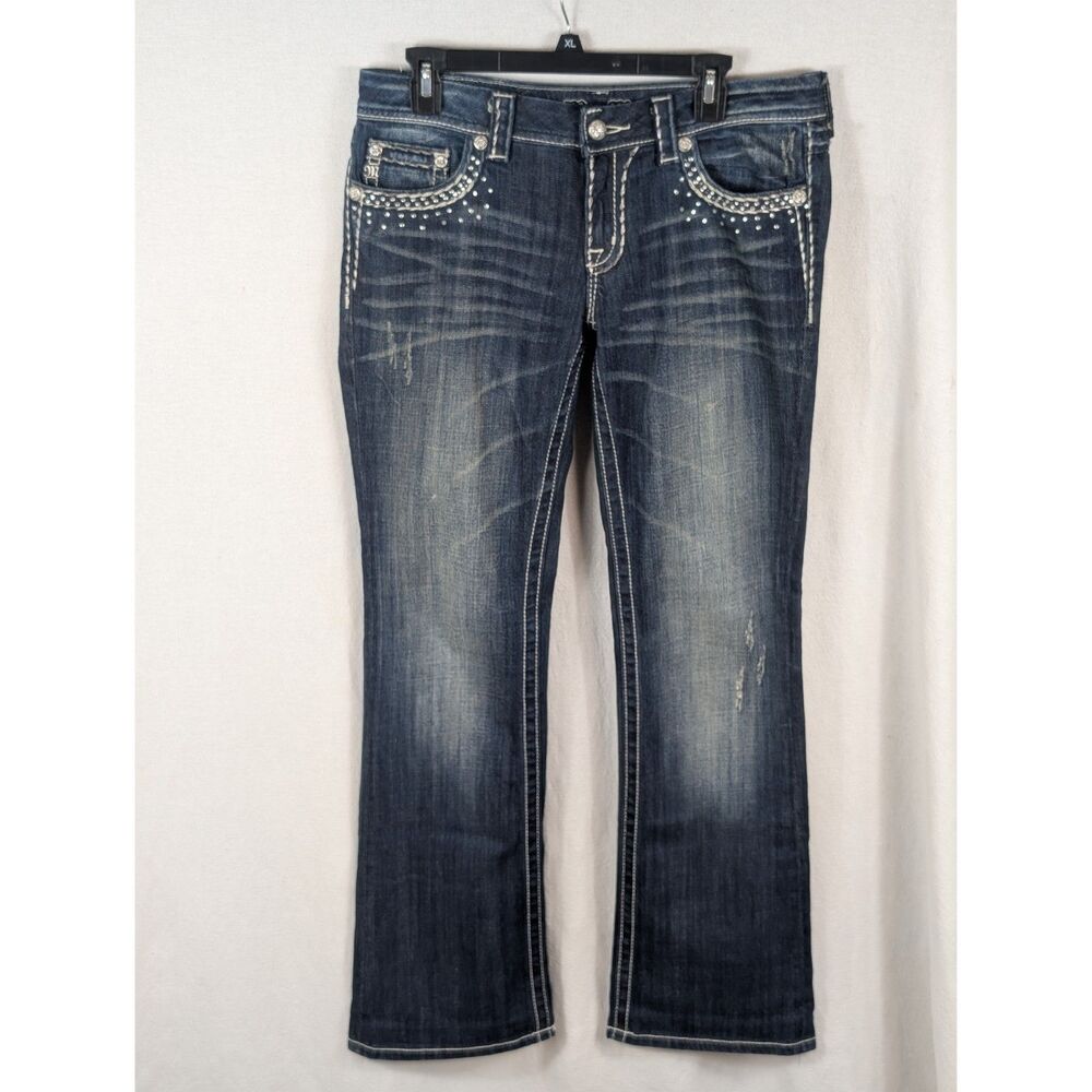Miss ME Boot Jeans JE5453B7X Women's Size 30
